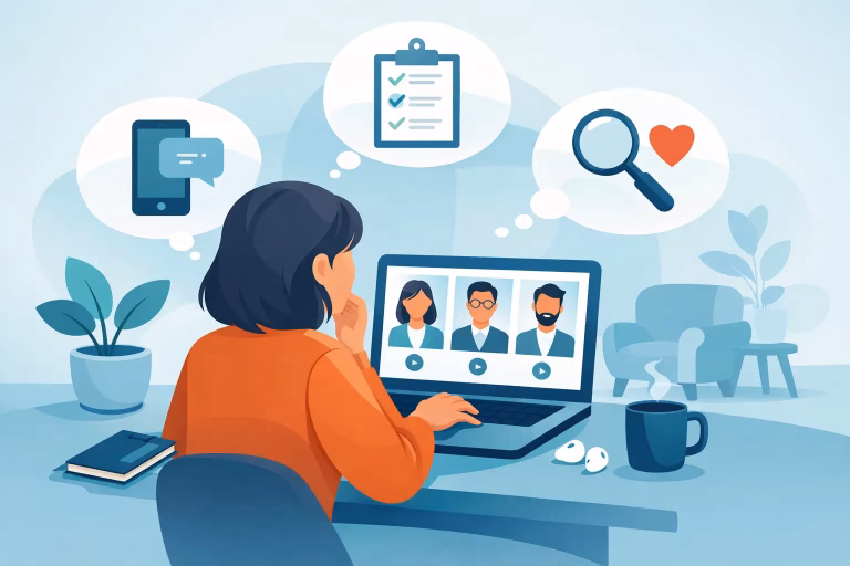How to Choose an Online Therapist