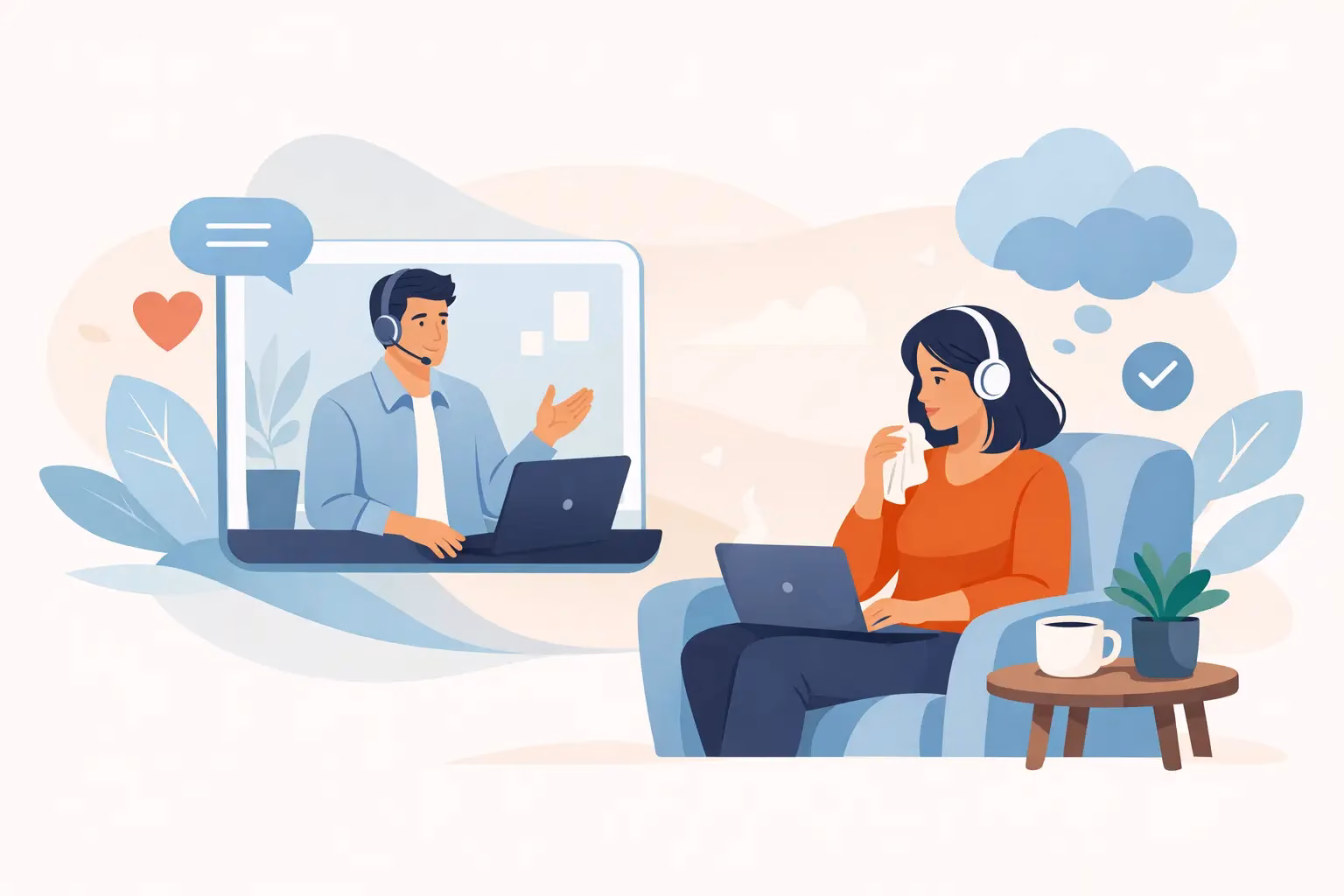 A Gentle Guide to Online Counselling Sessions