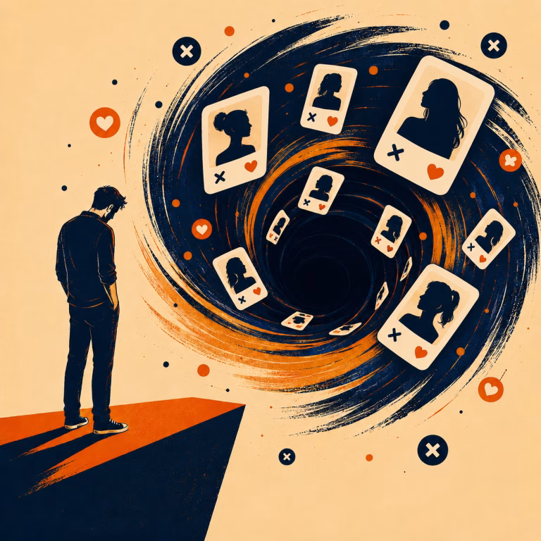 Dating Apps Are Confidence Black Holes: The Costs of Swipe-Based Romance