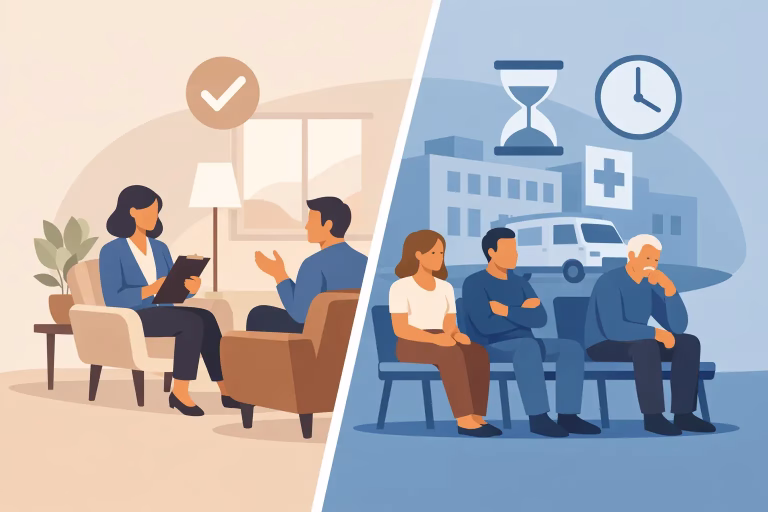 Private Therapy vs NHS Waiting Lists: Your Options