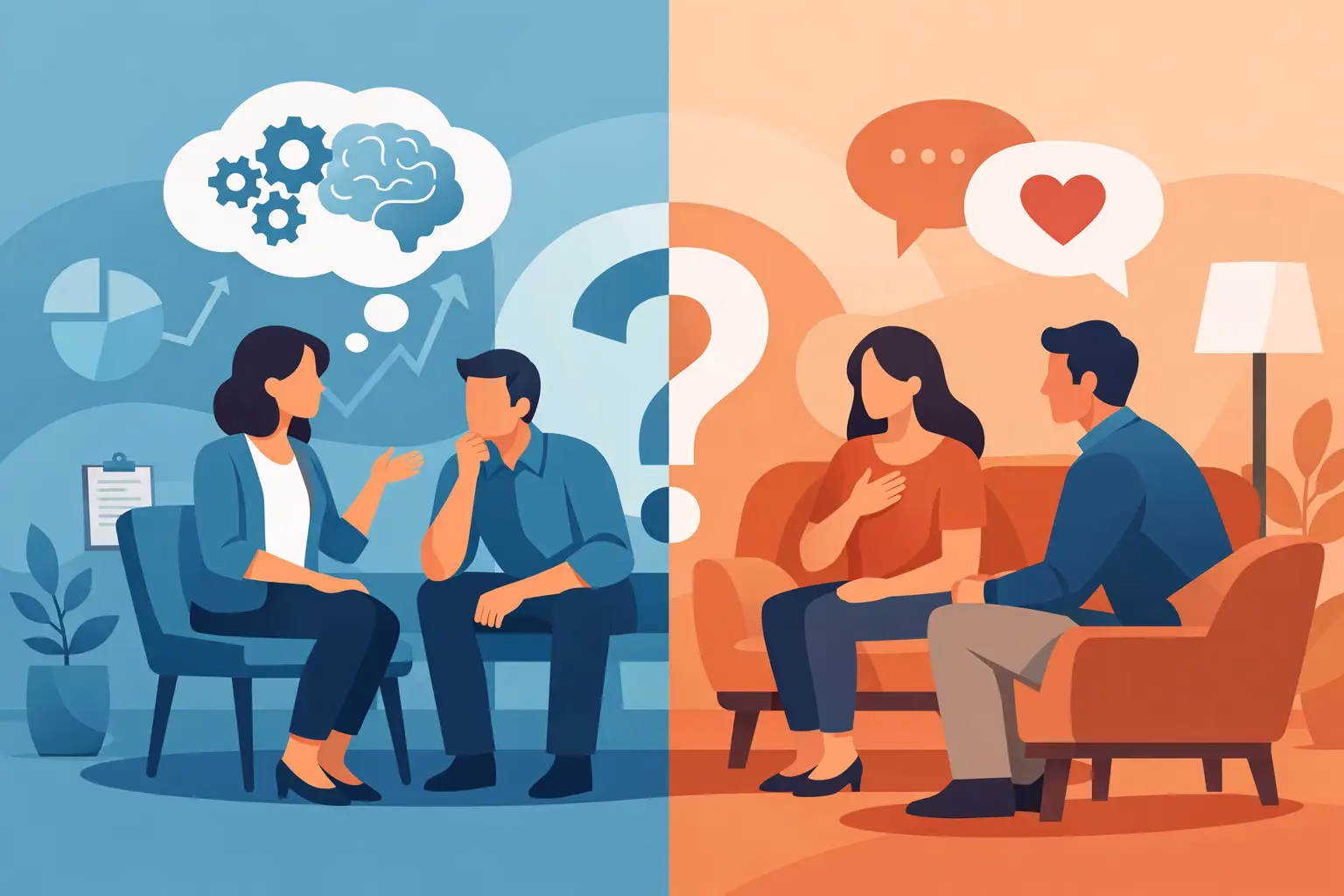 CBT Versus Counselling: Which Feels Right?