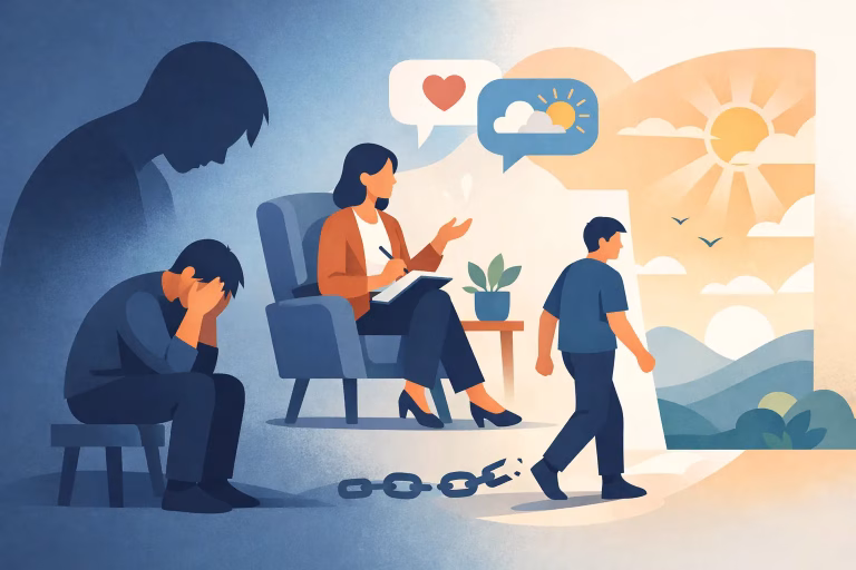 How Therapy Helps Shame Feel Less Powerful