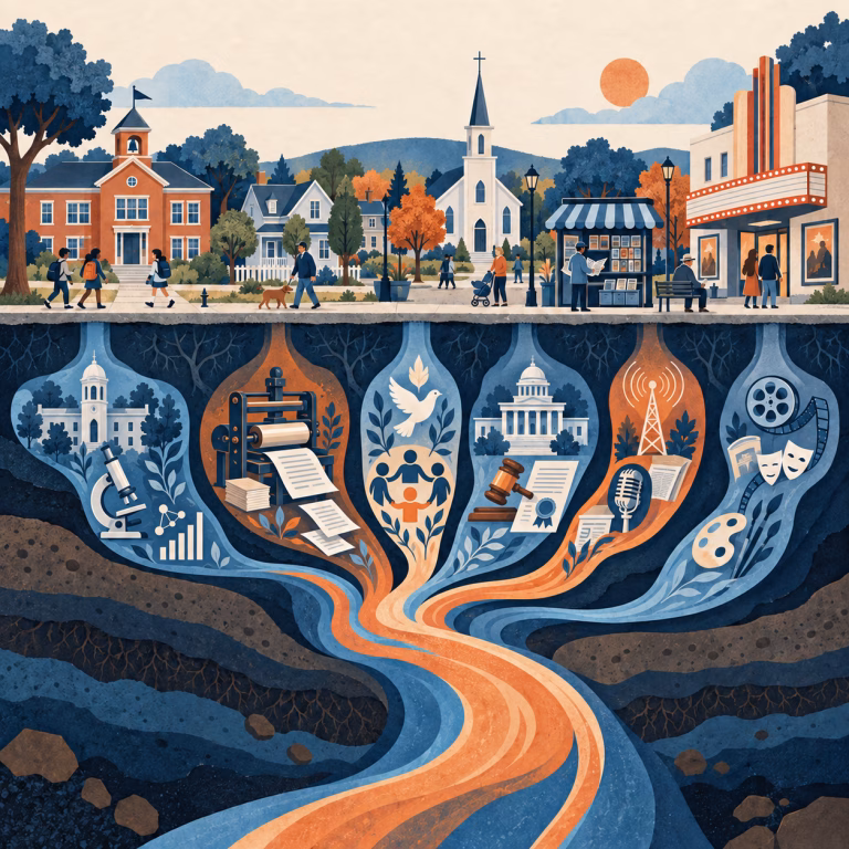 Cultural Headwaters: How Institutional Ideas Flow Into Common Sense