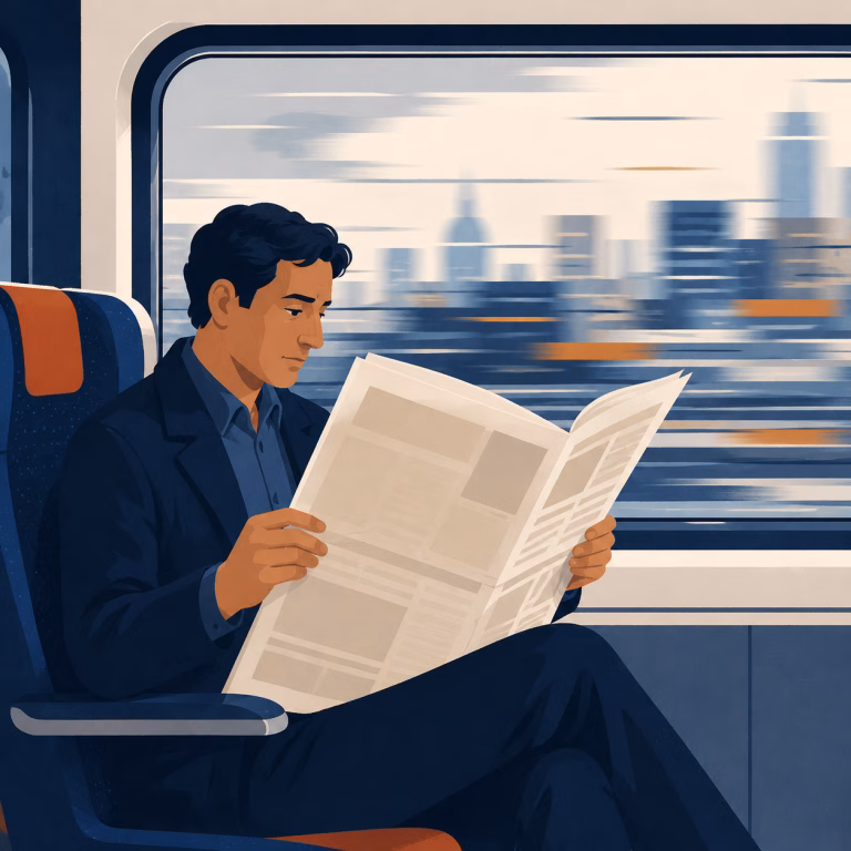 Current-Events Man: Lost in the Endless News Cycle